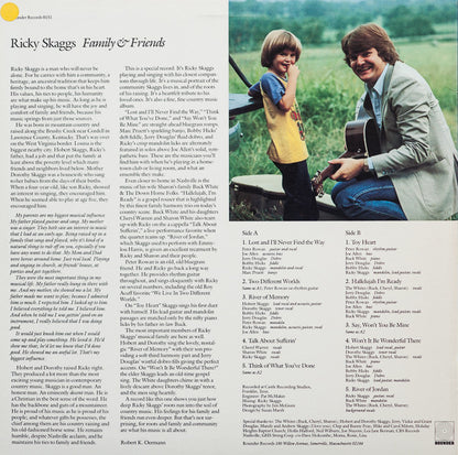 Ricky Skaggs : Family & Friends (LP,Album)