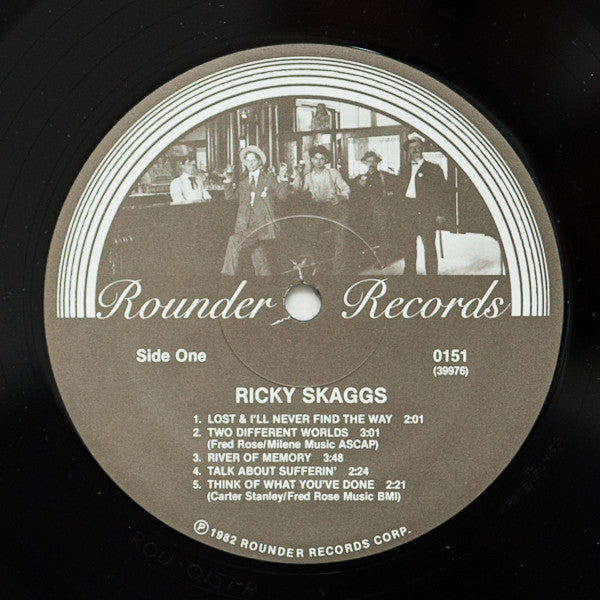 Ricky Skaggs : Family & Friends (LP,Album)