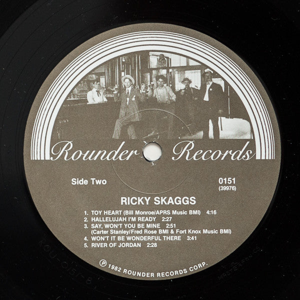 Ricky Skaggs : Family & Friends (LP,Album)