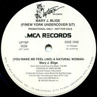 Mary J. Blige / Herb McGruff : (You Make Me Feel Like) A Natural Woman / I Know We Can Do It (12",Promo)