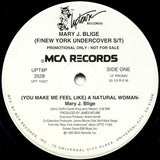 Mary J. Blige / Herb McGruff : (You Make Me Feel Like) A Natural Woman / I Know We Can Do It (12",Promo)