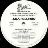 Mary J. Blige / Herb McGruff : (You Make Me Feel Like) A Natural Woman / I Know We Can Do It (12",Promo)