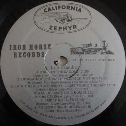 California Zephyr : In The Saddle (LP,Album)