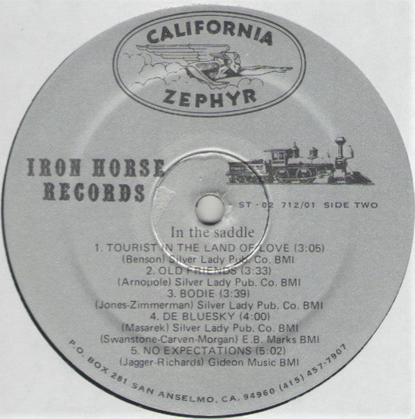 California Zephyr : In The Saddle (LP,Album)