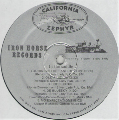 California Zephyr : In The Saddle (LP,Album)