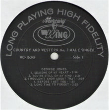 George Jones (2) : Country And Western #1 Male Singer (LP,Album,Reissue,Stereo)