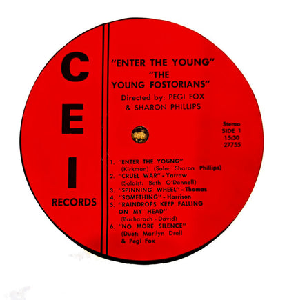 Young Fostorians, The : Enter The Young (LP,Album,Stereo)