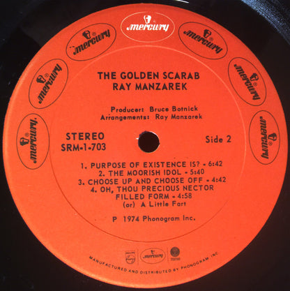 Ray Manzarek : The Golden Scarab (LP,Album,Stereo)