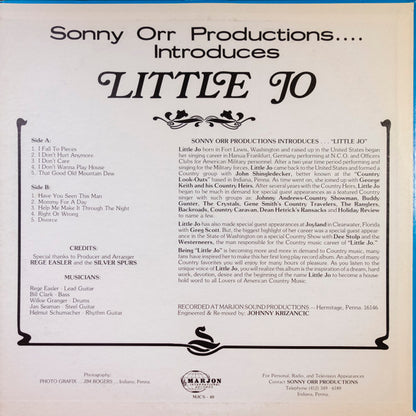 Little Jo (7) : Little Jo (LP)