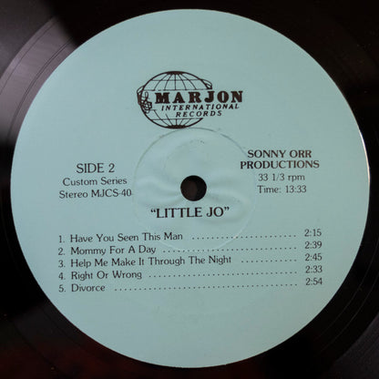 Little Jo (7) : Little Jo (LP)