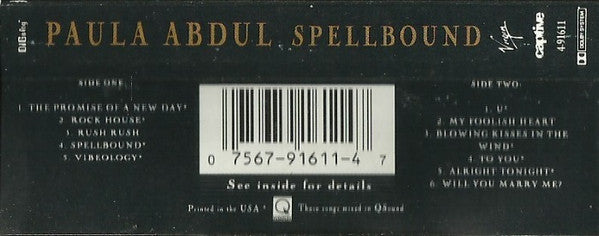 Paula Abdul : Spellbound (Album)