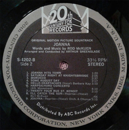 Rod McKuen : Joanna (LP,Stereo)