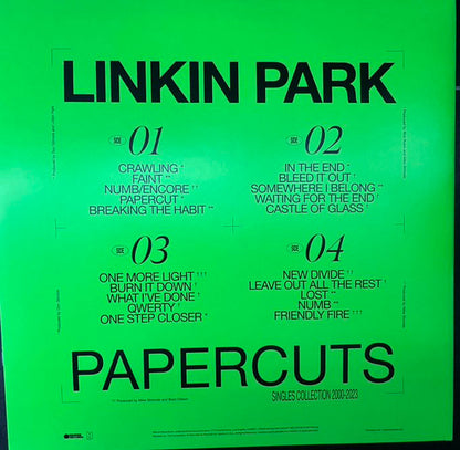 Linkin Park : Papercuts (LP,Compilation)