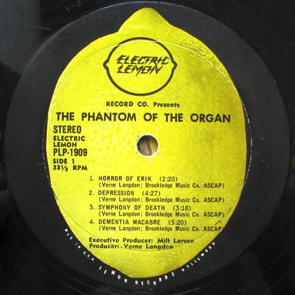 Verne Langdon : The Phantom Of The Organ (LP,Album)