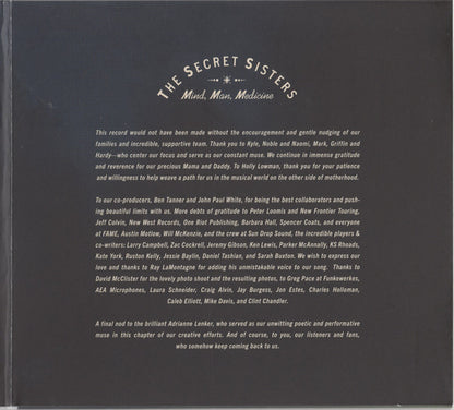 Secret Sisters, The : Mind, Man, Medicine (Album)