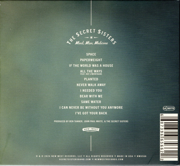 Secret Sisters, The : Mind, Man, Medicine (Album)