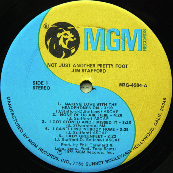 Jim Stafford : Not Just Another Pretty Foot (LP,Album,Stereo)