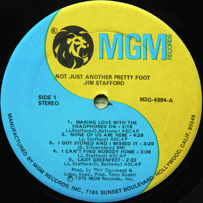 Jim Stafford : Not Just Another Pretty Foot (LP,Album,Stereo)