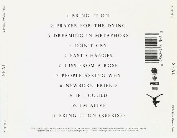 Seal : Seal (Album,Stereo)