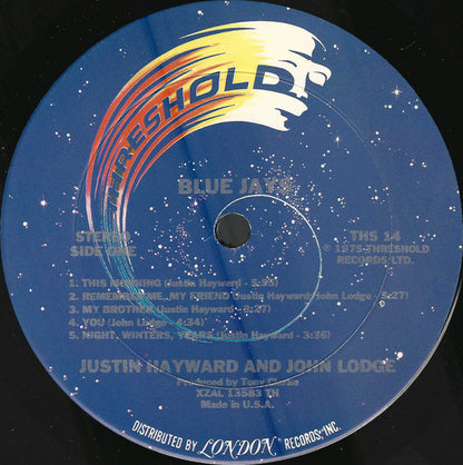 Justin Hayward & John Lodge : Blue Jays (LP,Album)
