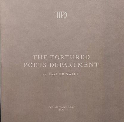 Taylor Swift : The Tortured Poets Department  (LP,Album,Special Edition,Stereo)