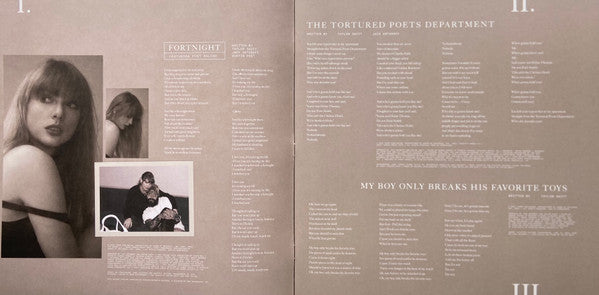 Taylor Swift : The Tortured Poets Department  (LP,Album,Special Edition,Stereo)