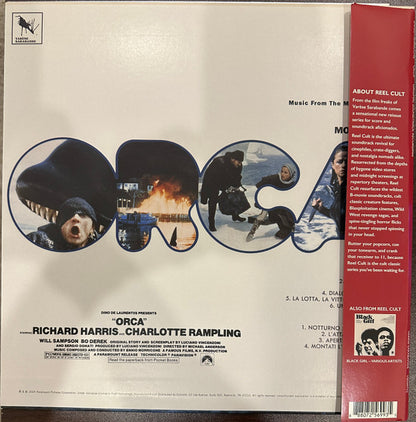 Ennio Morricone : ORCA Music From The Motion Picture (12",33 ⅓ RPM,Album,Record Store Day,Stereo)