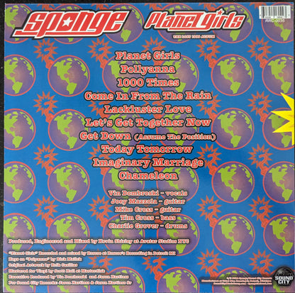 Sponge (3) : Planet Girls The Lost 1999 Album (LP,Album,Record Store Day,Limited Edition)