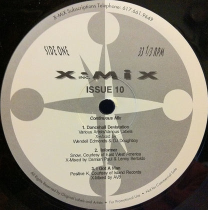 Various : X-Mix Issue Ten (12",Compilation,Promo)