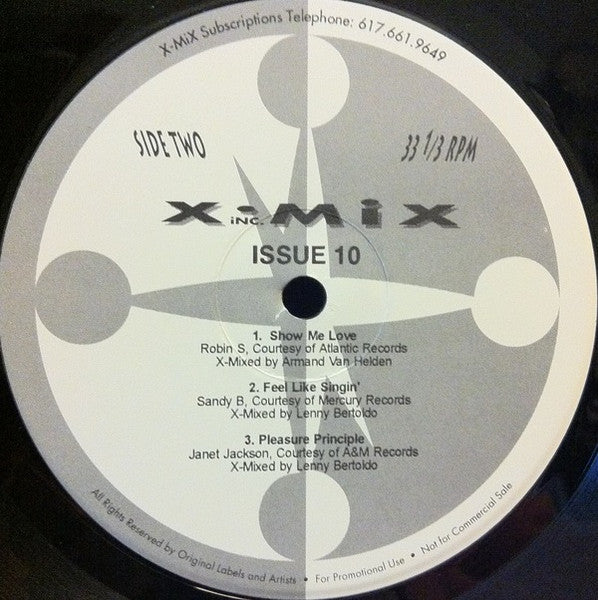 Various : X-Mix Issue Ten (12",Compilation,Promo)