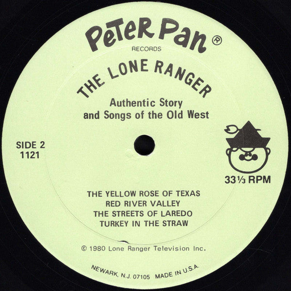 Nashville Country Singers : The Lone Ranger (LP,Album)