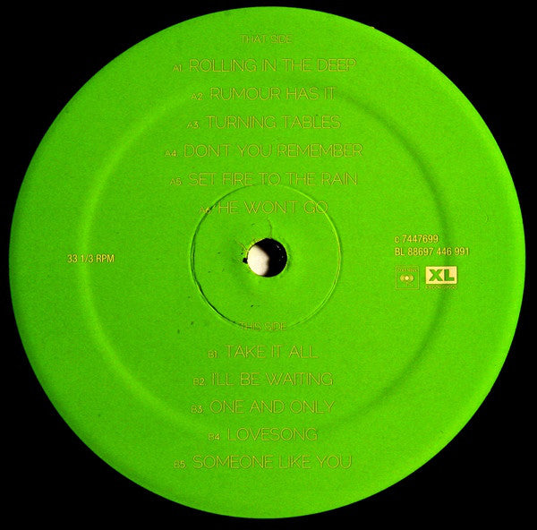 Adele (3) : 21 (LP,Album)