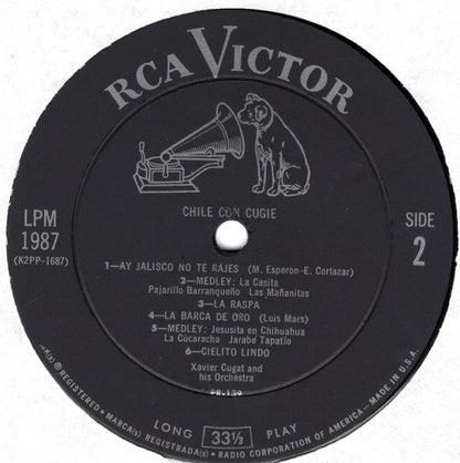 Xavier Cugat And His Orchestra : Chile Con Cugie (LP,Album,Mono)