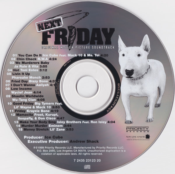 Various : Next Friday (Original Motion Picture Soundtrack) (Compilation,Club Edition)
