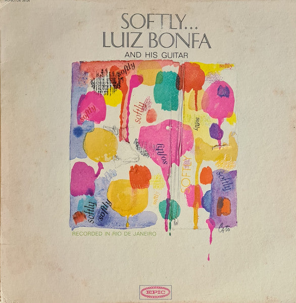 Luiz Bonfá : Softly...Luiz Bonfa And His Guitar (LP,Album,Mono)