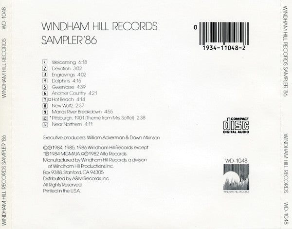 Various : Windham Hill Records Sampler '86 (Sampler)