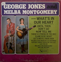 George Jones & Melba Montgomery : Singing What's In Our Heart (LP,Album,Mono)