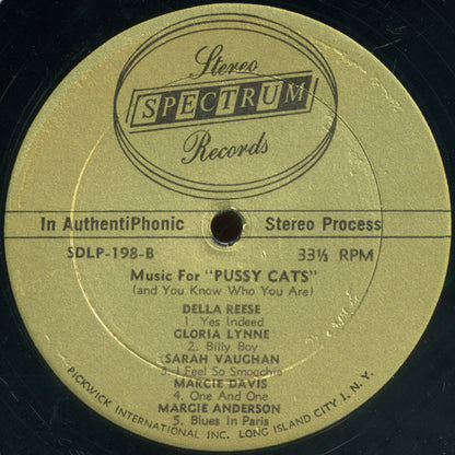 Various : Music For Pussy Cats (And You Know Who You Are!) (LP,Compilation,Stereo)