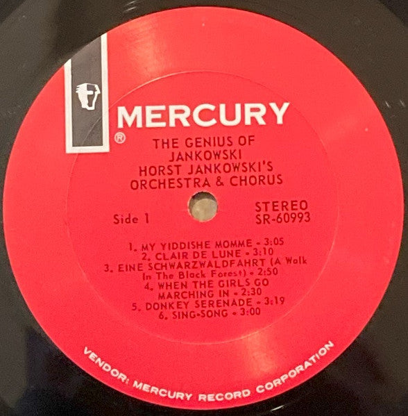 Horst Jankowski : The Genius Of Jankowski! (LP,Album,Stereo)