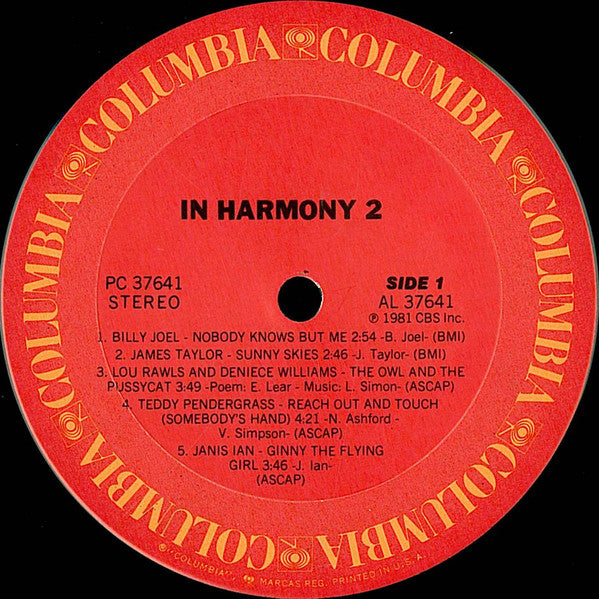 Various : In Harmony 2 (LP,Compilation)