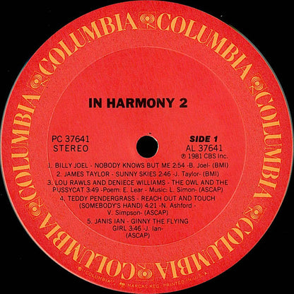 Various : In Harmony 2 (LP,Compilation)