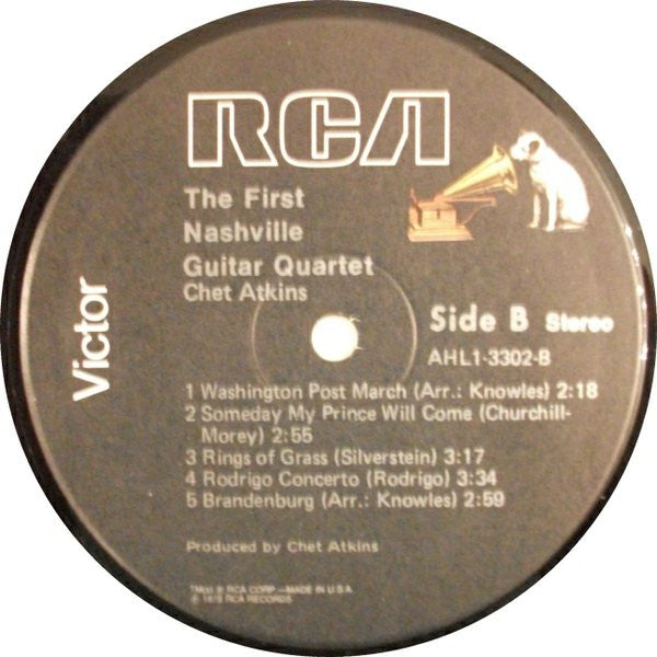 Chet Atkins : The First Nashville Guitar Quartet (LP,Album)