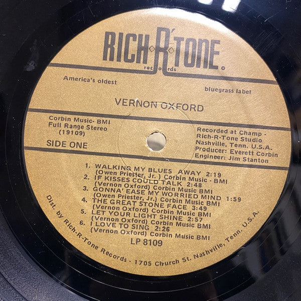 Vernon Oxford : America's Unknown Super Star (LP,Album,Reissue)