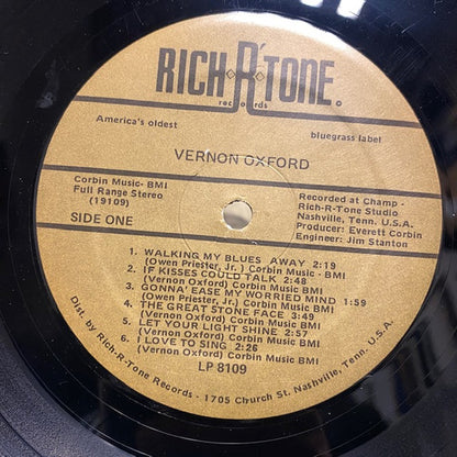 Vernon Oxford : America's Unknown Super Star (LP,Album,Reissue)