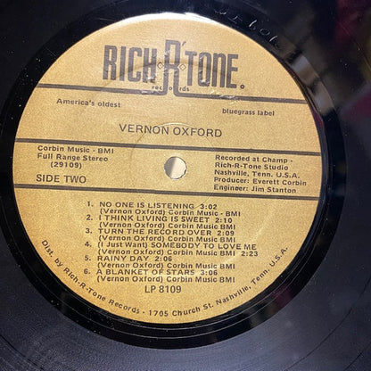 Vernon Oxford : America's Unknown Super Star (LP,Album,Reissue)