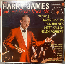 Harry James And His Orchestra : Harry James And His Great Vocalists (LP,Compilation,Styrene,Mono)