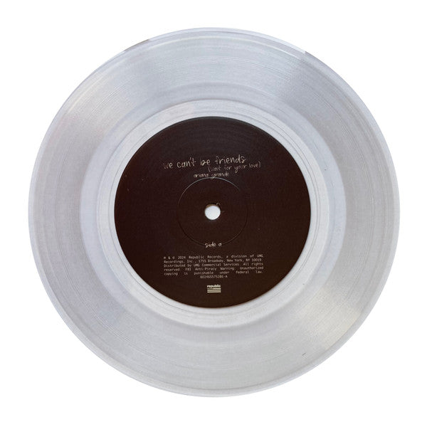 Ariana Grande : We Can't Be Friends (Wait For Your Love) (7",45 RPM,Single,Limited Edition)