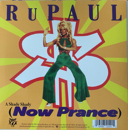 RuPaul : Supermodel (You Better Work) / A Shade Shady (Now Prance) (7",45 RPM,Single)