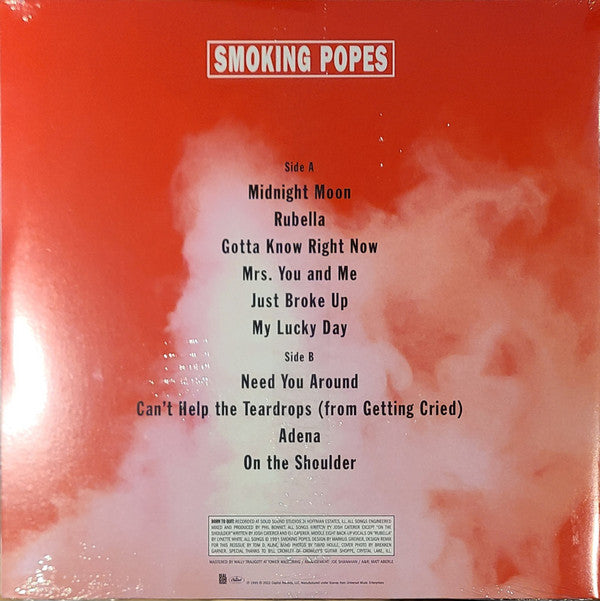 Smoking Popes : Born To Quit (LP,Album,Reissue,Remastered)