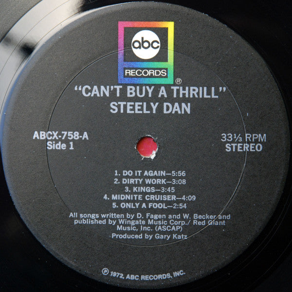 Steely Dan : Can't Buy A Thrill (LP,Album)